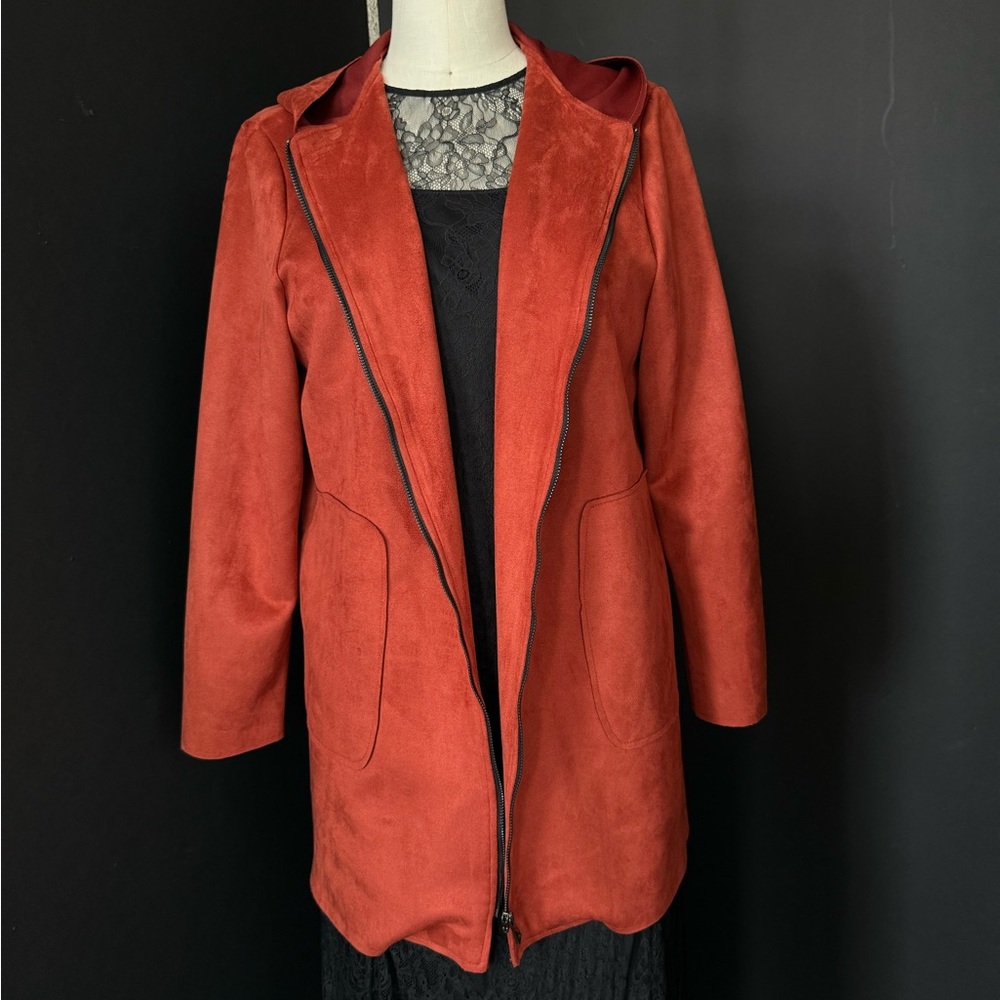 Women's Rust Hooded Jacket